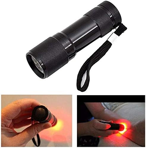 Vein Imaging Flashlight - Handheld Vein Locator - Vein Illumination Detector Works for Elderly,Children for Easy Finding Subcutaneous Veins 1231
