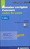 Concours Cadre de santé : Annales corrigées by