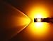 ENDPAGE 3157 3156 3057 3056 LED Bulb 2-pack, Amber Yellow, Extremely Bright, 21-SMD with Projector Lens, 12-24V, Works as Turn Signal Blinker Lights