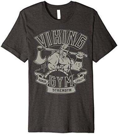 Mens Viking Gym Small Dark Heather