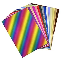 CYFUN DESIGN 50 Sheets Toner Reactive Foil Sheet