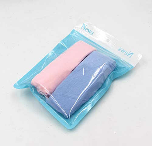 Cat Professional Recovery Suit for Abdominal Wounds or Skin Diseases, E-Collar Alternative for Cats and Dogs, After Surgery Wear, Home Clothing (M, Blue/Pink)