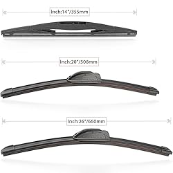 RAINTOK Windshield Wiper Blades Replacement for
