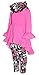 Unique Baby Girls Valentine's Day Outfit Ruffle Top Legging Set