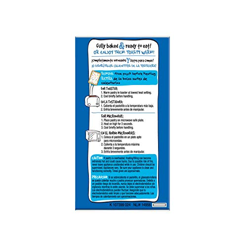 6 Pop+Tarts+Breakfast+Pastries+Strawberry+Flavored