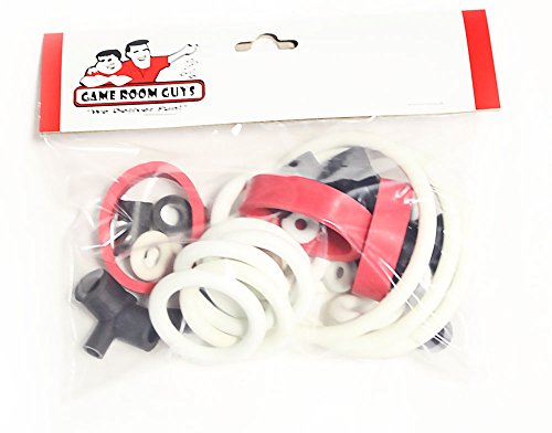 Data East Jurassic Park Pinball White Rubber Ring Kit