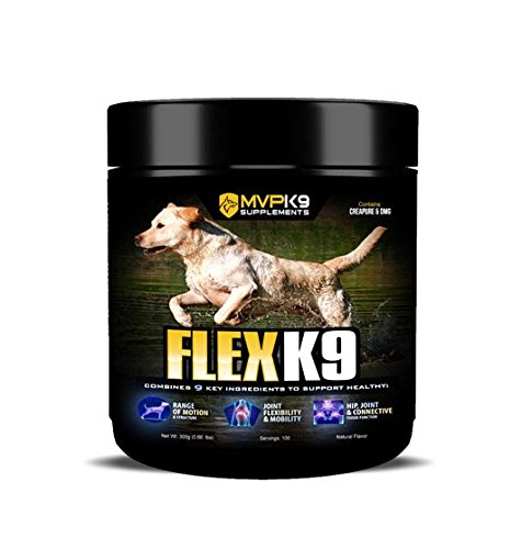 Flex K9 Joint, Hip & Muscle Supplement for Dogs - Veterinarian Strength, Made In The USA & Used By World Champions