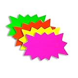 3" x 5" Small BLANK Solar Star Burst Neon