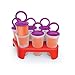 Zoku Pop Maker, Polypropylene, Red/Purple, 16mm X 8mm X 12mm