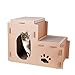 Vencer Recyclable Cardboard Cat House Scratcher(DIY Assembled),VSP-009