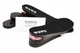 WSWS 3-Layer Height Increase Taller Insole Shoes Pad Air Cushion for MEN (approximately 2.5 inches) WSWS Shoe Shine Cloth