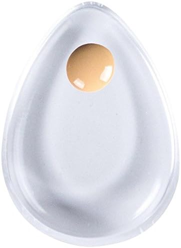 BluGlamour - (Set of 2) Original Clear Silicone Makeup Applicator Silisponge Perfect for BB CC Cream Foundation Concealer Blending Air Cushion Cosmetics Blender