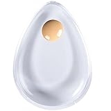 BluGlamour - (Set of 2) Original Clear Silicone Makeup Applicator Silisponge Perfect for BB CC Cream Foundation Concealer Blending Air Cushion Cosmetics Blender