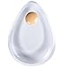BluGlamour - (Set of 2) Original Clear Silicone Makeup Applicator Silisponge Perfect for BB CC Cream Foundation Concealer Blending Air Cushion Cosmetics Blender