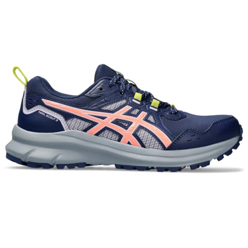 ASICS Women's Trail Scout 3 Running Shoes, 10, Blue