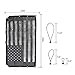 Voodonala for Jeep JL 2018-2024 Sun Shade Mesh Top Sunshade for 2018-2024 Jeep Wrangler JL JLU 2020 Gladiator JT (US Flag)