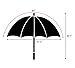 umenice Uv Protection Umbrella Golf Size UPF 50+