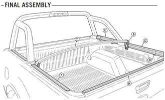 Tuff Tonneaus Mazda Bt50 Dual Cab Genuine No Drill Clip On Tonneau Cover Nov 2011 To Sep 2020 Amazon Com Au Automotive