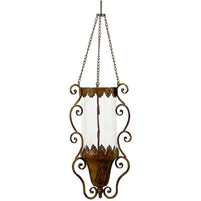 Wrought Iron Hanging Candle Holder Chandelier Amazon Com