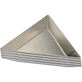 12 Pcs Bead Sorting Trays Triangle Aluminum