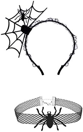 Love SweetyHalloween Spider Ghost Pumpkin Hair Hoop Cosplay Devil Headband