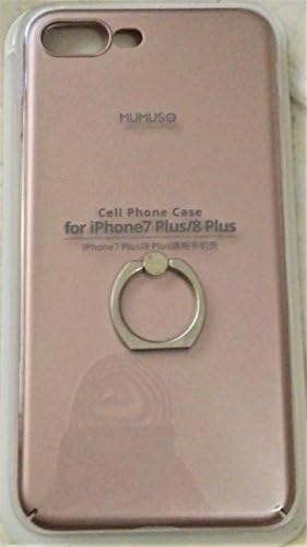 Cell Phone Case for iPhone7 Plus/8 Plus with Ring Bracket - Rose Gold