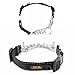 Mighty Paw Martingale Dog Collar 2.0 | Trainer Approved Limited Slip Collar with Stainless Steel Chain & Heavy Duty Buckle - Modified Cinch Collar for Gentle & Effective Pet Training - Large, Black
