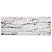 MOSISO Silicone Keyboard Cover Protective Skin Compatible with MacBook Pro 13 inch 2017 & 2016 Release A1708 Without Touch Bar, MacBook 12 inch A1534, White Marble