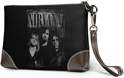 Nirvana ニルヴァーナ クラッチバッグ 開催中 レディース メンズ セカンドバッグ ハンドバック バッグインバッグ ジッパー ポーチ アウトドア 小銭入れ 大きい財布 通勤 おしゃれプリント ビジネスカ