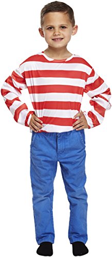 Henbrandt Wheres Wally Jumper Size Small 10-12 Years