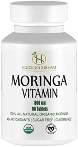 Moringa Vitamin Tablets 100% USDA Organic 800mg