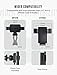 Mpow Gravity Air Vent Car Mount, One-Hand Operation, Auto-Lock and Auto-Release, Phone Holder Compatible iPhone Xs XR X 8 Plus, Samsung S10+ S10 S8+ Note 9, Google Nexus and More