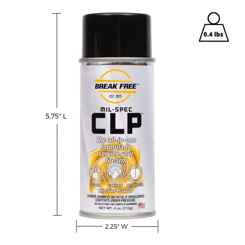 BREAK FREE CLP Cleaner Lubricant and Preservative Aerosol Gun Cleaner