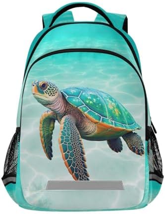 Amazon.com | ZCJB-WSRY Sea Turtle School Backpack for Kids  display picture 1