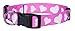 Native Pup Valentine’s Day Heart Dog Collar (Small, Pink Heart)thumb 1