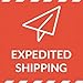 Expedited by USPS Priority Mail Fee