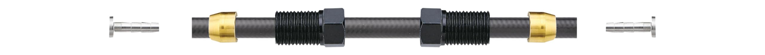 Jagwire Sport Mineral Hydraulic Hose Kit - Shimano (XTR M9110) - Black