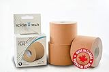 SpiderTech Kinesiology Sports Tape Roll Beige