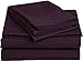 Clara Clark ® Supreme 1500 Collection 4pc Bed Sheet Set - Cal King Size, Purple Eggplant