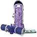 Imarana Yoga Mat Bag | Sahasrara Yoga Carrier Bag with Versatile Storage Mesh and Zipper Pockets | Fits 1/2 inch Yoga Matsthumb 4