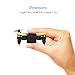 Tenergy TDR Sky Beetle Quadcopter Drone with Camera Live Video Mini RC Drone 2.4GHz 6-Axis Gyro WiFi FPV Drone App Controlled Drone with Docking Transmitter Auto Hovering One-key Stunt Moves