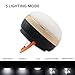 2 Pack LED Camping Lantern,Portable Tent Light with Retractable Hook and 5 Light Modes,Best for Adults and Kids