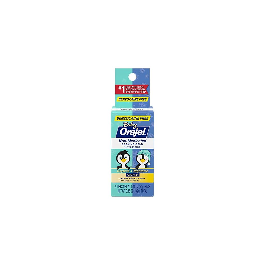 Orajel Baby Daytime and Nighttime NonMedicated Cooling
