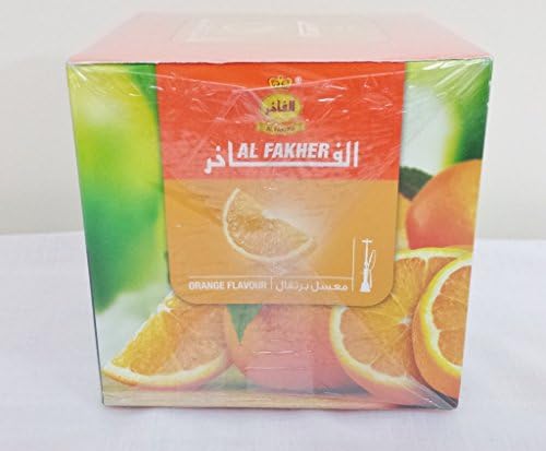 TheMeShoppe 1 Kg. Al Fakher Shisha Molasses - Non Tobacco Orange Flavour Hookah Water Pipe