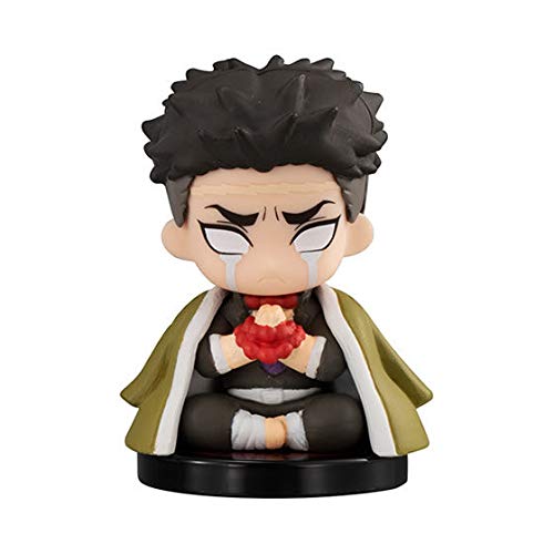 Bandai Demon Slayer Kimetsu no Yaiba Suwarasetai Mini Figure Part 2~ # 5 Gyomei Himejima~Size 4.5 cm