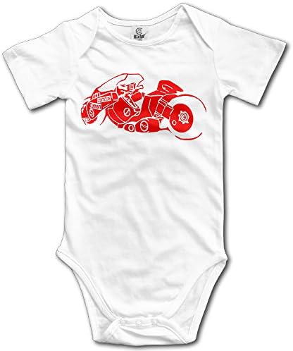 Akira Motorbike Tribute Baby Onesies Infant Clothes