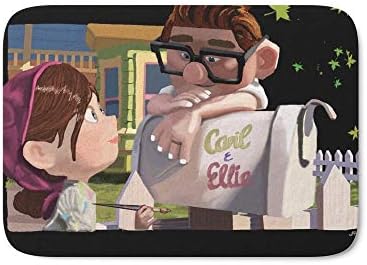 Jolly2T UP Carl And Ellie Bath Mat 20" x 32" Inches