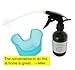 Clean Canal Ear Wax Cleaner Tool, Safely and Gently Cleaning Ear Canal, Effectively Remove Earwax buildup. Removal kit Including one Catch Basin, one Washer Bottle and 10 Disposable Tips.