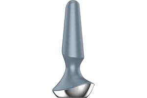 Satisfyer Plug-ilicious 2 Connect App | Plug Vibrator | 2 Powerful Motors | Waterproof (IPX7) | Rechargeable Battery | Skin-F