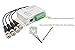 OdiySurveil(TM) 4-CH 720P/1080P HD Passive Video Balun CCTV Camera Transceiver,BNC to Cat5e RJ45 UTP Cable Converter(Aluminium Alloy Shell)